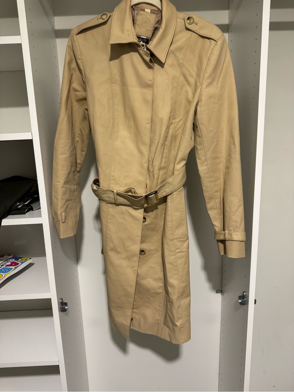 Massimo Dutti Women’s Trench Coat with Belt size M
